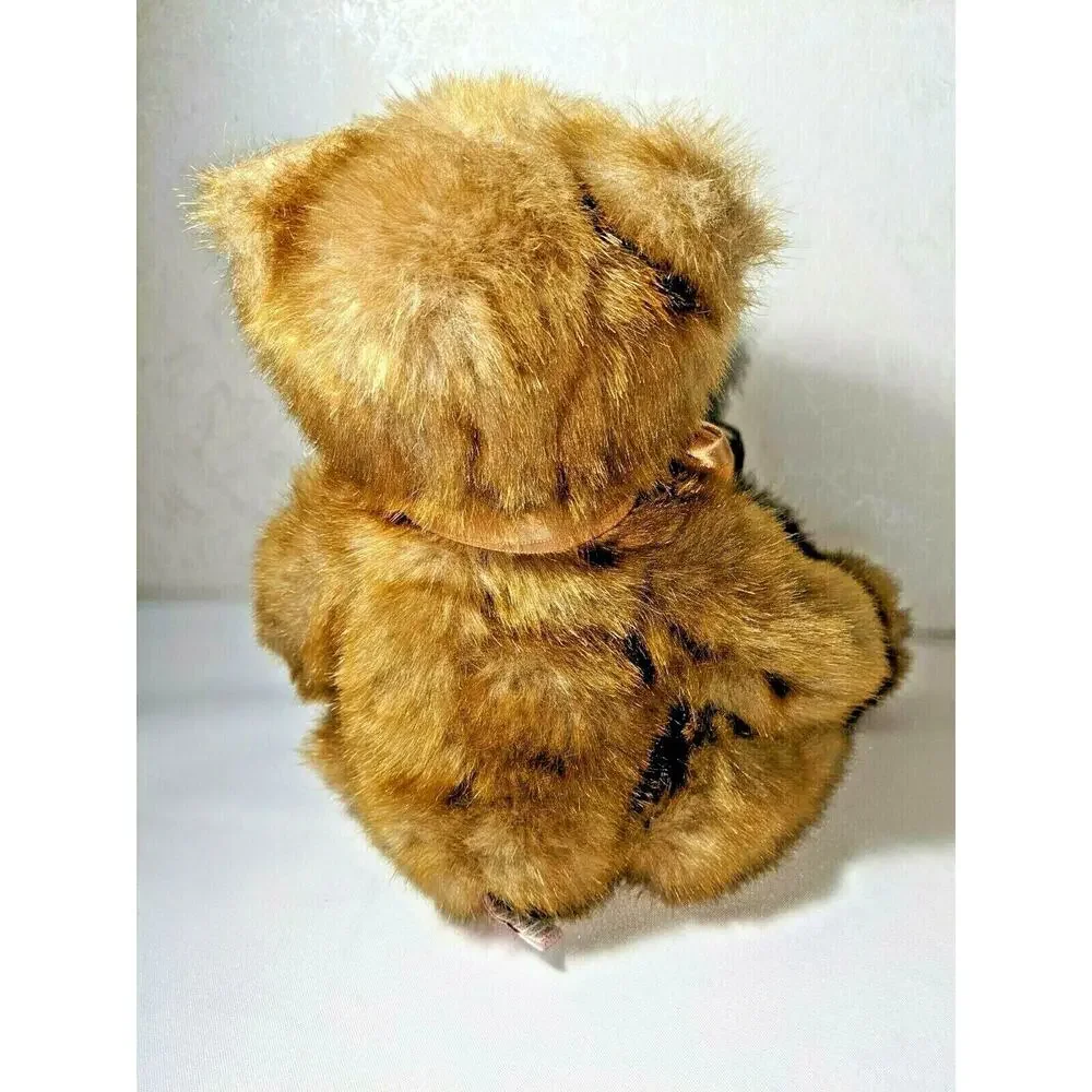 1996 Baby Ginger Bear Plush TY Beanie Buddy - No Tag - Mint Condition - 13